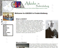 Tablet Screenshot of aikidoinfredericksburg.org